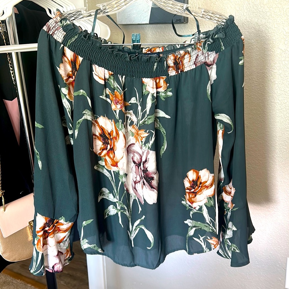 Off the shoulder top
